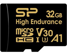 Silicon Power atminties kortelė Micro SDHC 32GB High Endurance + adapteris