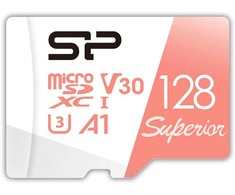 Silicon Power memory card Micro SDXC 128GB Superior A1 + adapter