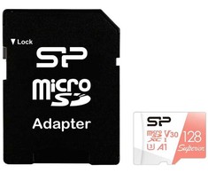 Silicon Power memory card Micro SDXC 128GB Superior A1 + adapter