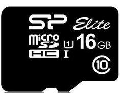 Atminties kortelė Silicon Power | Elite UHS-I | 16 GB | Micro SDHC | Flash atminties klasė 10 | SD adapter