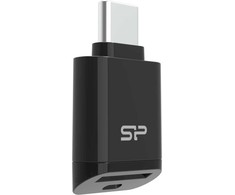 Kietasis diskas „Silicon Power“ atminties kortelių skaitytuvas C200 USB-C 3.2