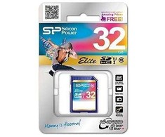 Atminties kortelė SILICON POWER 32 GB, SDHC UHS-I, 10 klasė, 40 MB/s skaitymo, 15 MB/s įrašymo greitis