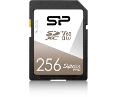 Kietasis diskas Silicon Power atminties kortelė SDXC 256GB Superior Pro UHS-II