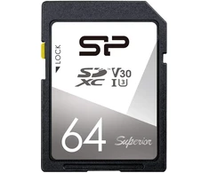 Silicon Power memory card SDXC 64GB Superior V30