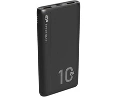 Silicon Power bankas QP15 10000mAh, juodas