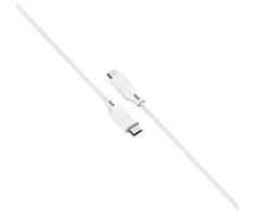 Silicon Power Silicio maitinimo kabelis USB-C – USB-C Boost Link 1m, baltas (LK15CC)