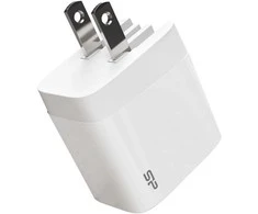 Įkroviklis Silicon Power Silicon-Power Ladegerät sieninis įkroviklis QM16 20W USB/Typc Whi