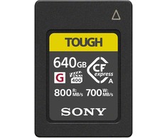 Sony | CEA-G serija | CF-express A tipo atminties kortelė | 640 GB | CF-express