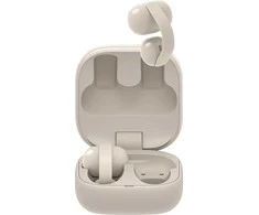 Sony belaidės ausinės LinkBuds Clip, greige