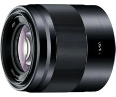 Objektyvas Sony E 50mm f/1.8 OSS, juoda