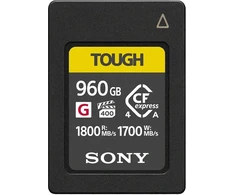 Atminties kortelė Sony CFexpress A tipo 960 GB TOUGH rašymo/rašymo 1800/1700 MB CEAG960T