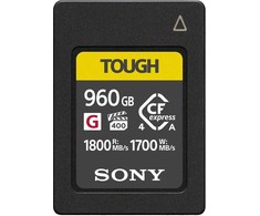 Atminties kortelė Sony CFexpress A tipo 960 GB TOUGH rašymo/rašymo 1800/1700 MB CEAG960T