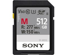 Sony atminties kortelė SDXC 512GB M-Series UHS-II C10 U3 V60