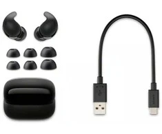 Ausinės Sony LinkBuds Fit, Juodos spalvos