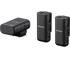 Sony wireless microphone ECM-W3 x2 + charging case