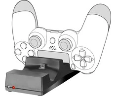Speedlink - JAZZ USB įkroviklis – PS4, juodas