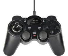 Speedlink - Thunderstrike Gamepad - for PC, juodas