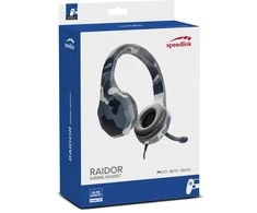 „Speedlink“ ausinės „Raidor PS4“, juodos (SL-450303-BE)