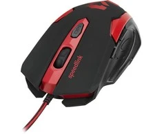Speedlink pelė Xito Gaming, raudona/juoda (SL-680009-BKRD)