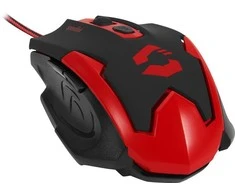 Speedlink pelė Xito Gaming, raudona/juoda (SL-680009-BKRD)