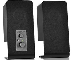 Kompiuterio kolonėlės Speedlink – įvykių USB maitinami stereo kompiuterio kompiuterio garsiakalbiai