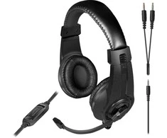 Speedlink - LEGATOS stereo žaidimų ausinės - skirtos PC / PS5 / PS4 / Xbox Series X / S / Switch / OLED / Lite, juodos