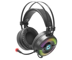 Speedlink ausinės Quyre RGB 7.1, juodos (SL-860006-BK)