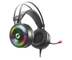 Speedlink ausinės Quyre RGB 7.1, juodos (SL-860006-BK)