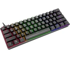 Pelė Speedlink klaviatūra Atmos RGB Rainbow US (SL-670015-BK-US)