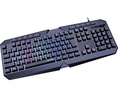 Pelė Speedlink klaviatūra Ludicium RGB Rainbow US (SL-670004-BK-US)