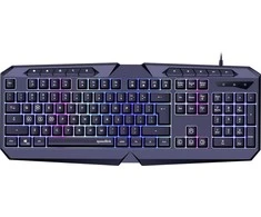 Pelė Speedlink klaviatūra Ludicium RGB Rainbow US (SL-670004-BK-US)
