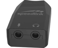Ausinės „Speedlink Vigo USB-C“ garso plokštė (SL-880501-BK)