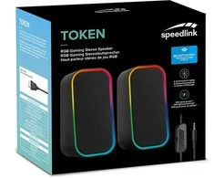 Ausinės Speedlink speakers Token RGB (SL-810008-BK)