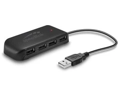 „Speedlink“ USB šakotuvas „Snappy Evo USB 2.0“ 7 prievadų (SL-140005-BK)