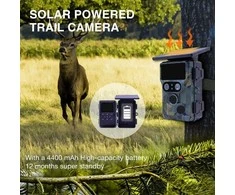 „Stealth Gear“ medžioklės kamera „Nightjar Solar 4K“