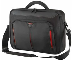Targus | Classic | Tinka iki 14 " | Messenger - Briefcase | Shoulder strap | Juodas/Raudona