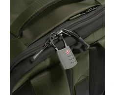 Tech-Protect DEFENDER S70 RYANAIR &amp; WIZZAIR kelioninė kuprinė nešiojamam kompiuteriui, 24 l 40x30x20, karinė žalia