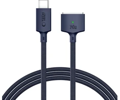 „Tech-Protect“ laidas USB-C - „MagSafe 3 MMC01 Ultraboost 140W“ 2 m, mėlynas