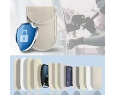 Tech-Protect automobilio raktų dėklas RFID Signal Blocker KLR100, smėlio spalvos