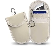 Dėklas Tech-Protect KLR100 RFID Blocking Car Key – dėkals gelsvos spalvos