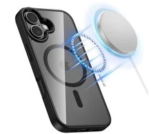 Tech-Protect case Apple iPhone 17 MagMat MagSafe, juodas/clear