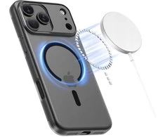 Tech-Protect case Apple iPhone 17 Pro Max MagSlim MagSafe, juodas/matte