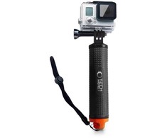 Asmenukių lazda Tech-Protect GA100 Hand Grip skirta GoPro / DJI – juodos spalvos
