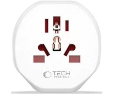 TECH-PROTECT UNIVERSAL TRAVEL ADAPTER FROM EU Baltas
