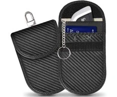 Tech-Protect KLR100 RFID Blocking Car Key – dėklas juodos spalvos – Carbon