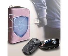 KLATKA FARADAYA TECH-PROTECT KLR300 POUCH KEYLESS RFID SIGNAL BLOCKER CASE BABY Rožinis