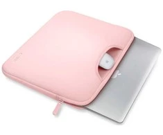 Tech-Protect laptop bag Neoprene 15-16", dusty rose