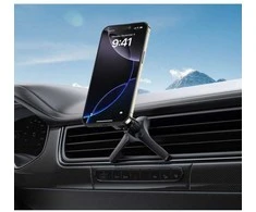 Tech-Protect N53 automobilio oro ventiliacijos laikiklis su MagSafe žiedais - Juodas