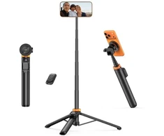 Tech-Protect selfie stick-tripod L03S MagSafe, juodas