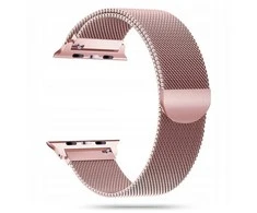 Tech Protect Išmaniojo laikrodžio Apple 1/2/3/4/5 metalinis dirželis, Rožinės spalvos, 38/40mm